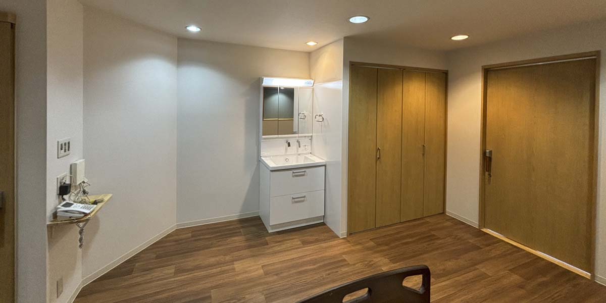 K様邸事例画像 介護用寝室