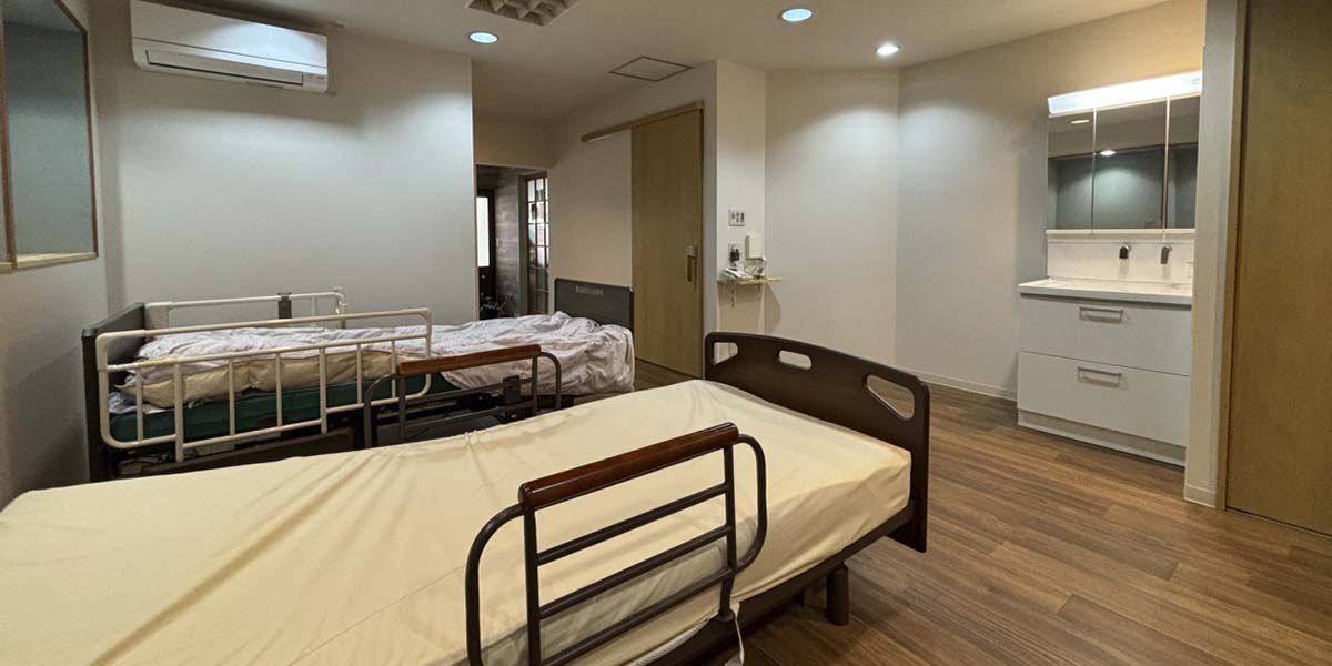 K様邸事例画像 介護用寝室
