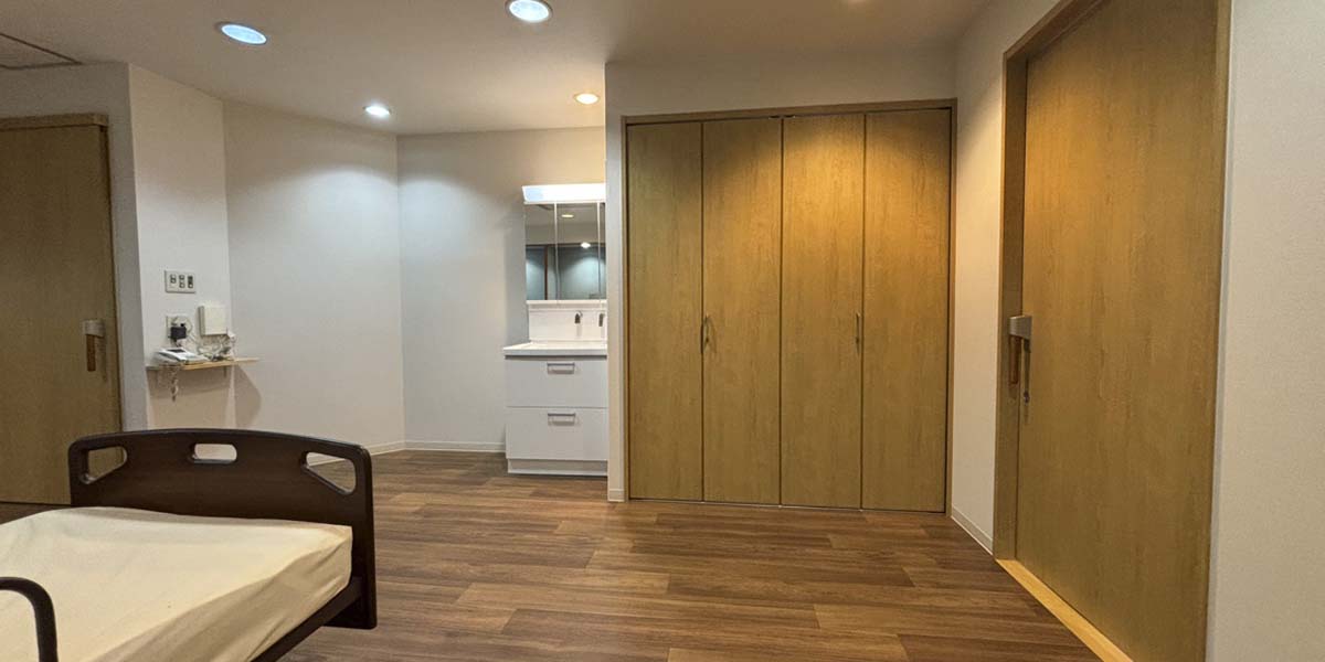 K様邸事例画像 介護用寝室