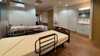 介護を見据えたご両親の寝室