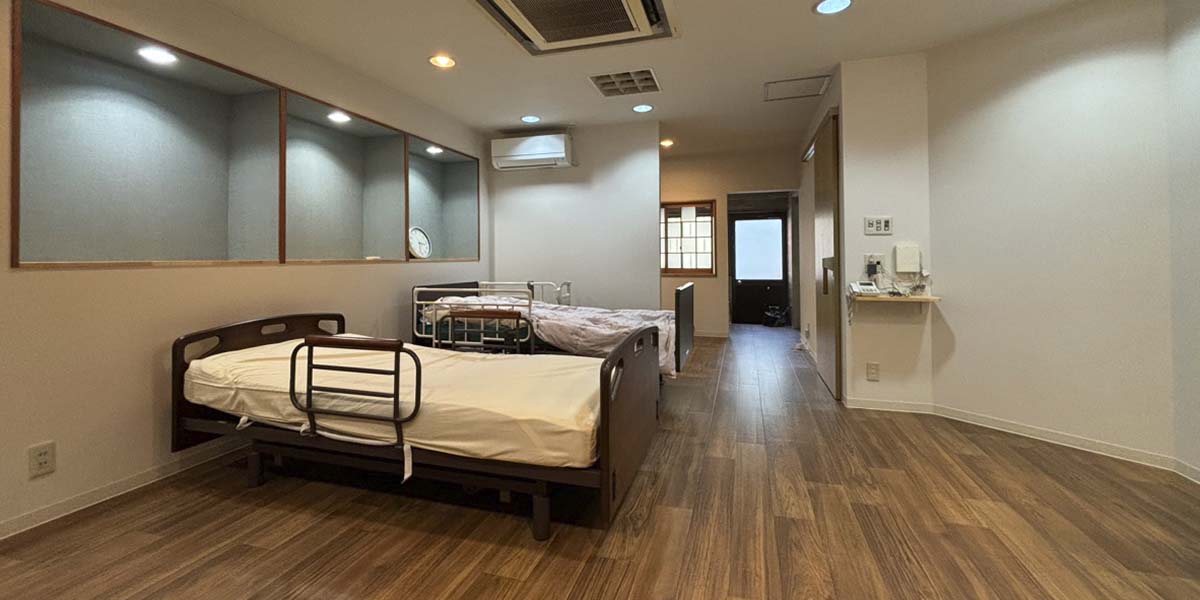 K様邸事例画像 介護用寝室