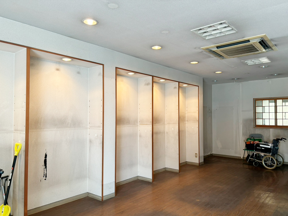 介護を見据えたご両親の寝室　Before